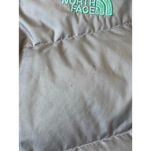 THE NORTH FACE Kids Down PUFFER COAT, SIZE 10-12, Gray & Teal - Picture 12 of 14